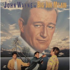 Big Jim Mclain Laserdisc John Wayne LD - James Arness, Nancy Olson