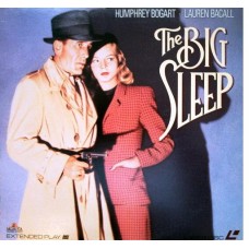 The Big Sleep Laserdisc LD Humphrey Bogart Lauren Bacall