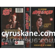 VHS COVER POSTER Orgy of the Dead (1965)  SIZE A4 