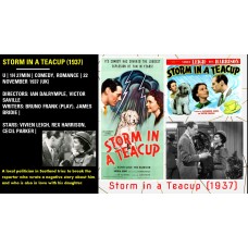 Storm in a Teacup 1937 Rex Harrison, Vivien Leigh Directors: Ian Dalrymple  w