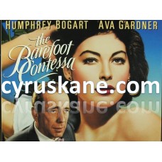 POSTER The Barefoot Contessa (1954)  SIZE A4