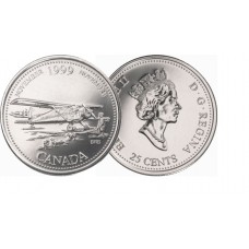 Canada 1999  25 cents  Millenium Series Canadian Quarter circulated