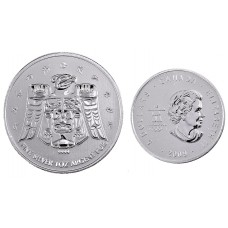 1 oz  2009  Silver Maple Leaf Olympic Edition Coin